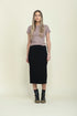 Erin-Luxe Fleece Midi Skirt